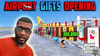 SHINCHAN😂 DORAEMON & MOTU PATLU😱 GOT CONTAINER🎁 | GTA5🔥| #dominator_yt #gta5telugu #shinchan