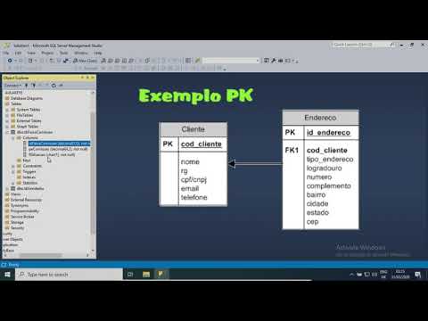 Vídeo: Como faço para criar uma chave primária de coluna no SQL Server?