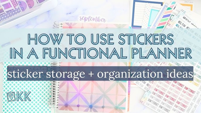 10 Supercharged Ways to Use Planner Stickers to Increase Productivity