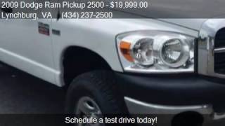 2009 Dodge Ram Pickup 2500  for sale in Lynchburg, VA 24502