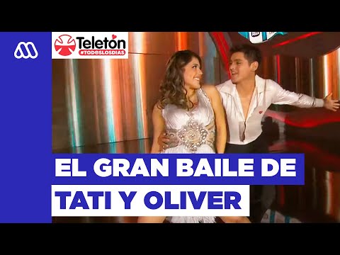 El gran baile de Tati Fernández y Oliver Borner en Teletón 2023