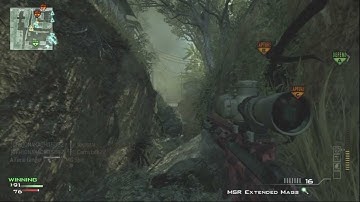MW3 Quickscoping -What needs to be fixed in this game
