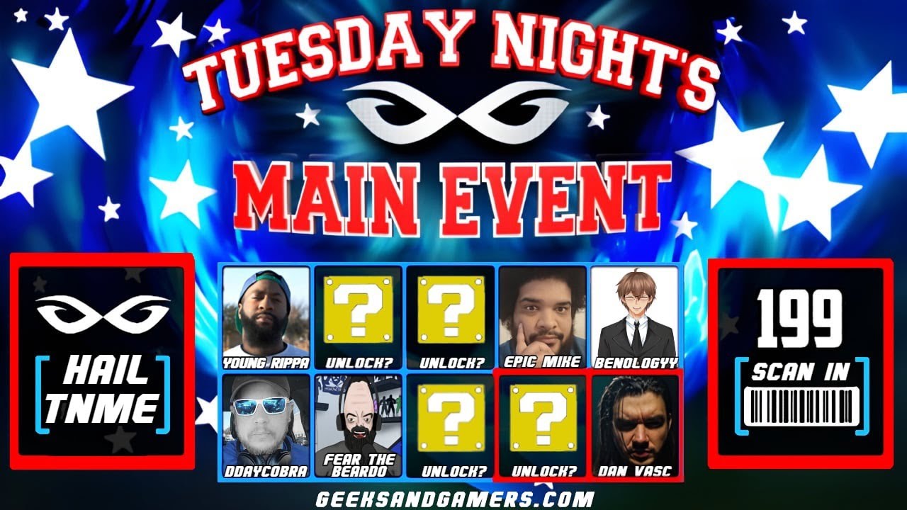 Tuesday Night’s Main Event Tuesday Night’s Main Event