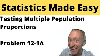 Statistics Module 12 - Testing Equality Across Multiple Proportions - Problem 12-1Aabcd