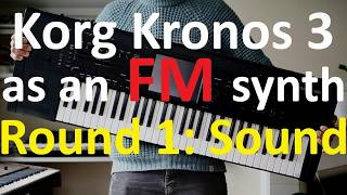 Korg Kronos 3 Mod-7 vs Kasser Synths DAFM Genesis YM2612 - FM tone comparison