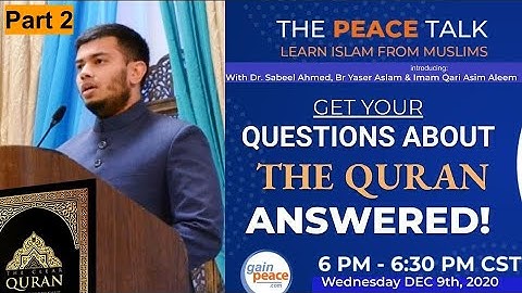 More of Your Questions about The Quran Answered! #ThePeaceTalk Ep.76