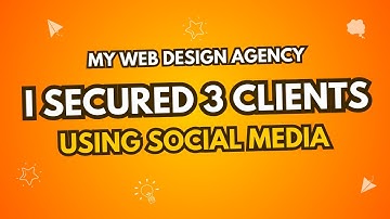 How Social Media Got Me My First 3 Web Design Clients!