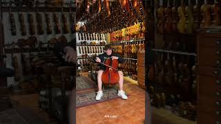 The Swan on a mini cello to the full size cello!  #youtubeshorts #youtube #cello #classicalmusic