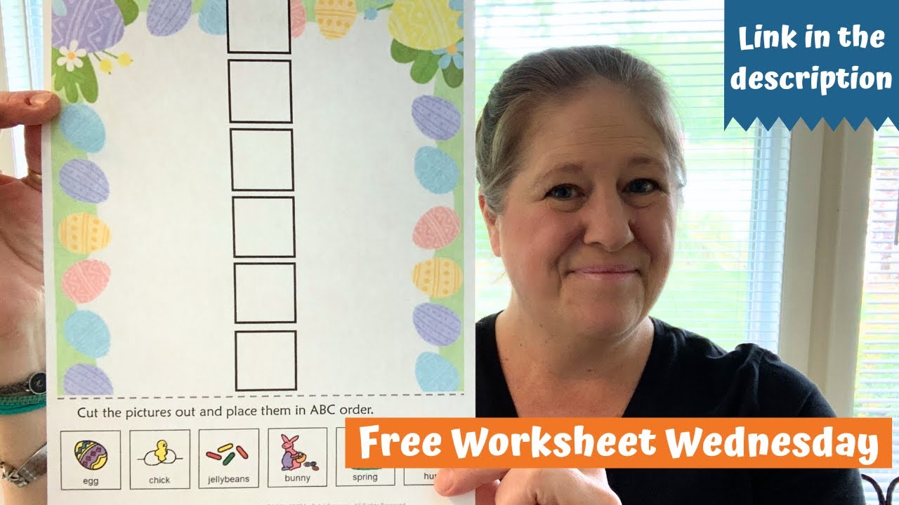 Free Worksheet Wednesday: 🐰 Easter ABC - YouTube