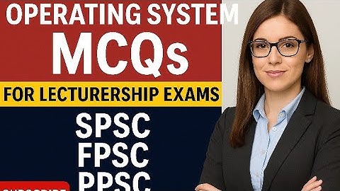 "Operating System MCQs (Urdu) for FPSC/SPSC/PPSC – Part 4".