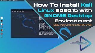 #kalilinux #gnome #security #linux today i am going to show you how
install kali linux 2020.1b in this video, here will lin...