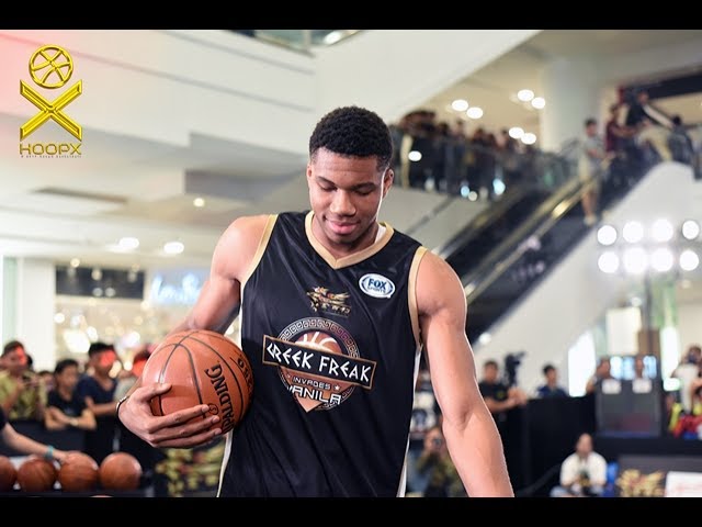 The Greek Freak Giannis Antetokounmpo Invades Manila 