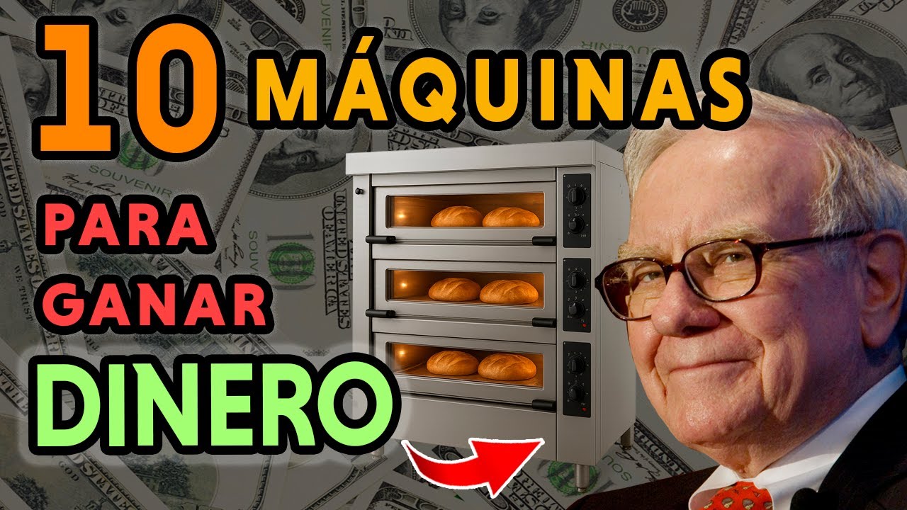¡10 Máquinas de Panadería que te Harán Ganar Dinero desde Casa sin Ser un Experto!