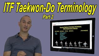 ITF Taekwon-Do Terminology - Part 2