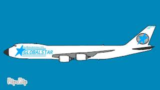 Globalstar flight 4472 CVR and Animation (fictional)