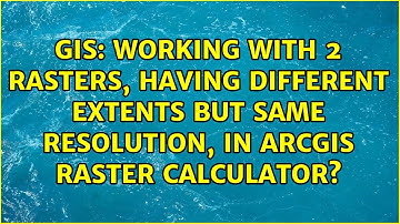Working with 2 rasters, having different extents but same resolution, in ArcGIS raster calculator?