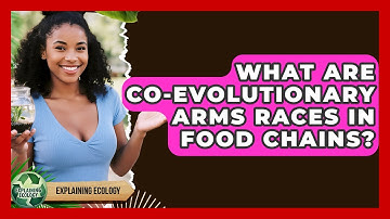 What Are Co-evolutionary Arms Races In Food Chains? - Explaining Ecology
