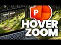 Powerpoint hover zoom tutorial 700k special  free slides