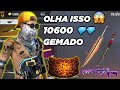 RECARREGUEI 10600 DIAMANTES NESSA CONTA ANTIGA E OLHA O QUE EU FIZ NO FREE FIRE