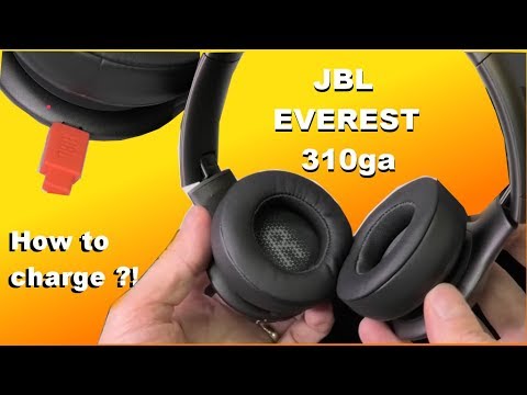 How to CHARGE the battery of JBL Everest 310GA