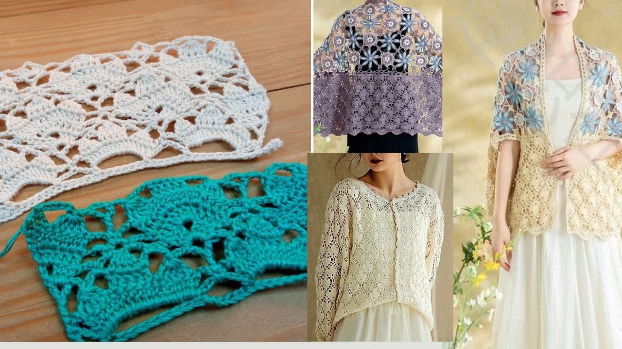 Получается очень красивый узор, я Не хотела его разбирать. - YouTube