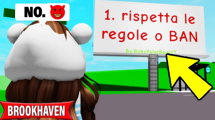 HO INFRANTO TUTTE LE REGOLE PER FARMI BANNARE DA BROOKHAVEN SU ROBLOX!