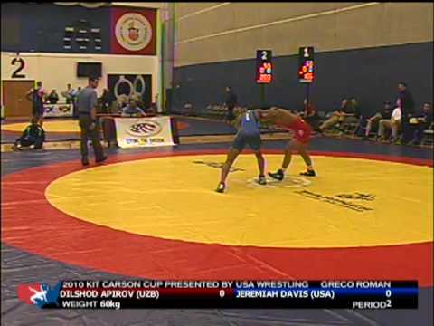 60kg: Jeremiah Davis (USA) vs. Dilshod Apirov (Uzbekistan)