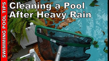 What You Should Do to Your Pool After it Rains
