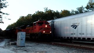 Amtrak Versus BNSF Train Best Special Effects