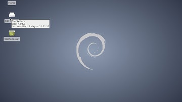 Install Debian 7.6.0 64bit. XFCE Desktop
