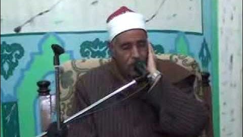 الشيخ حسن عوض الدشناوى القارئ بالاذاعه والتليفزيون فى مسجد الشيخ صالح الجعفرى بحلوان