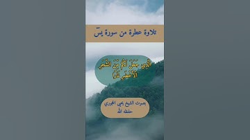 تلاوة عطرة من سورة يسٓ بصوت الشيخ يحيى الحجوري حفظه الله