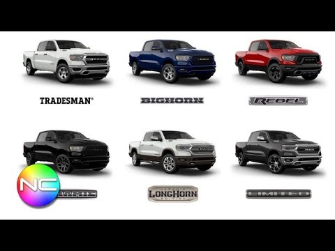 2019 Ram Color Chart