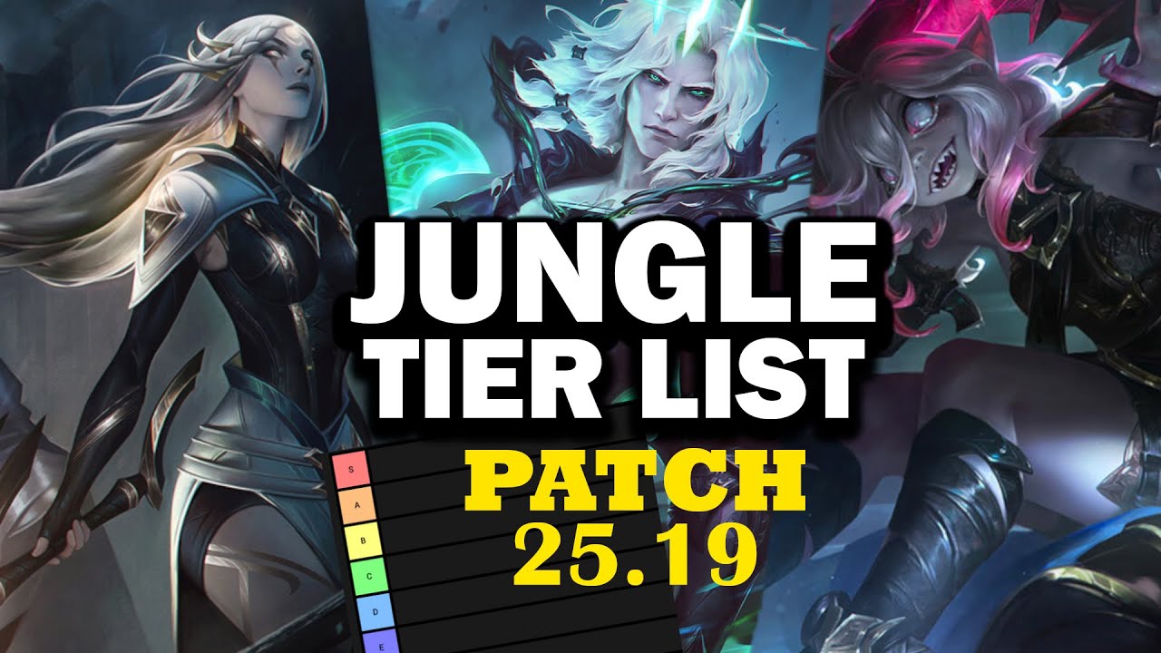 Inori Jungle Tier List patch 25.19 | NEW OP JUNGLE