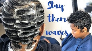 Growing Out A Pixie | How To Finger Wave✂️✂️