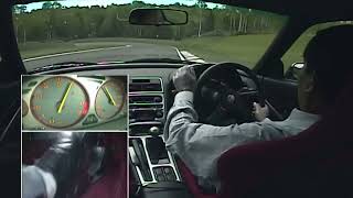 Honda NSXR NA2 pedal cam with Motoharu Kurosawa at Honda proving grounds [Best Motoring]