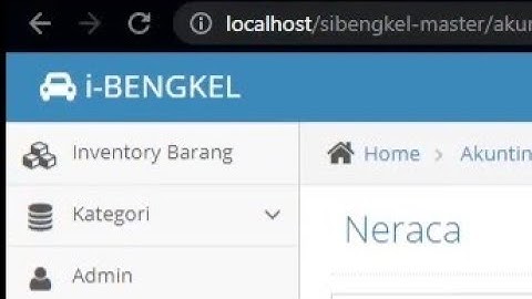 Source Code Aplikasi Bengkel i-bengkel Berbasis web Php Mysql