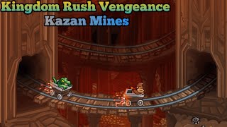 Kingdom Rush Vengeance: Stage 4 - Kazan Mines (Veteran Difficulty)