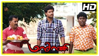 Masani Movie Scenes | Iniya dies | Akhil comes to village | Pandi sees ghost in village