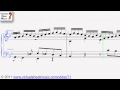 Johann Sebastian Bach's, Fugue in G minor BWV 578 piano solo sheet music - Video Score