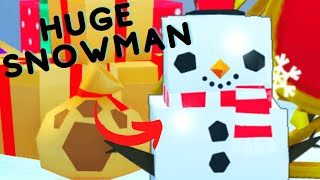 How to get the free Huge Snowman Pet in Pet Sim X