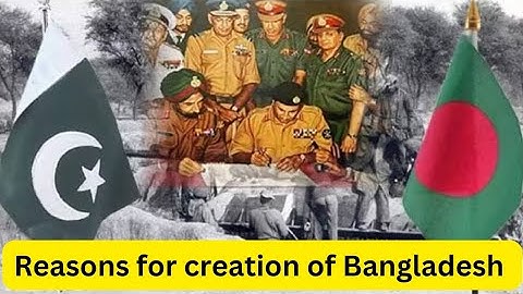 Reasons for the creation of Bangladesh | Unit 13 O level History | 6 points of Mujeeb ur rehman