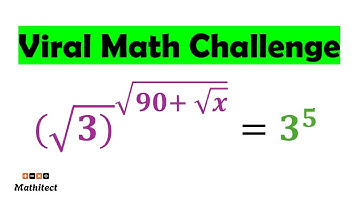Can You Solve This Nested Radical Equation? | Viral Math Challenge