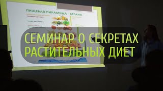 Вегетарианство / веганство / сыроедение / фрукторианство - скрытые аспекты, семинар 10.09.2020 г.