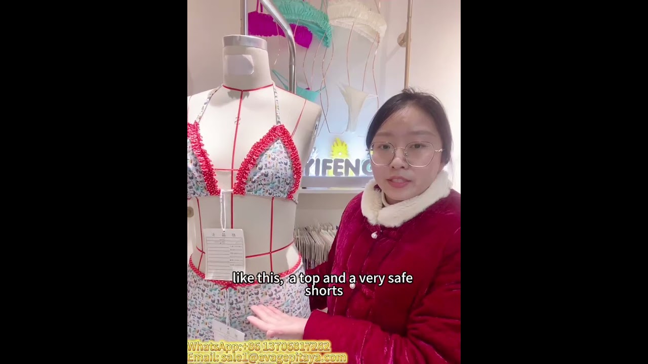 women swimwear shorts from Yifeng Swim factory #customfactory #swimsuit #bikinidesignclub