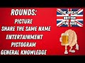 Great british pub quiz picture round share the same name entertainment pictogram  gk