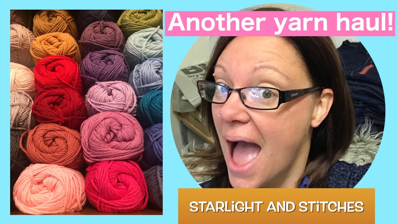 New yarn haul! Wool warehouse Drops Cotton light review