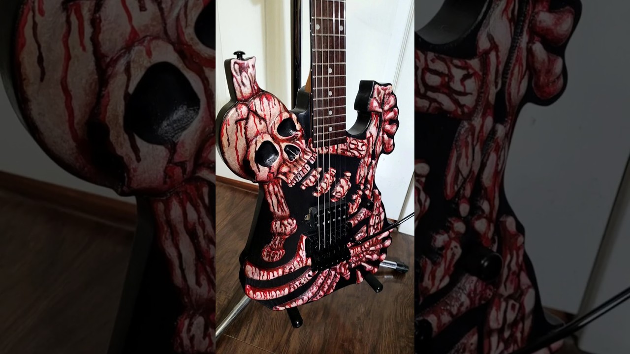 Rokken Guitars #4 Bloody Bones! George Lynch, Jfrog, Dokken, Lynch Mob