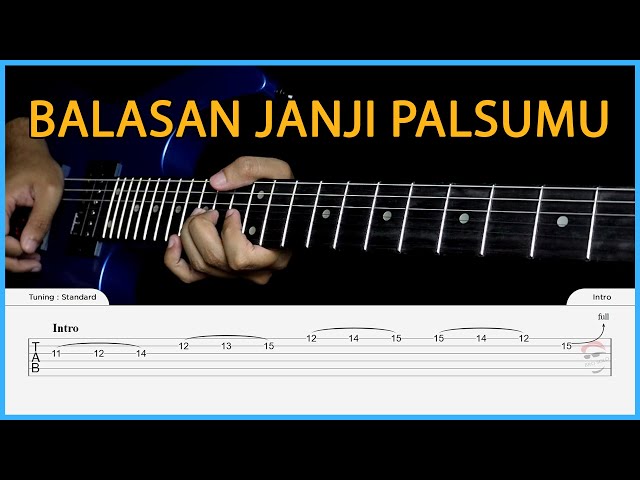 Leon - Balasan Janji Palsumu Intro/Solo (TABS) class=