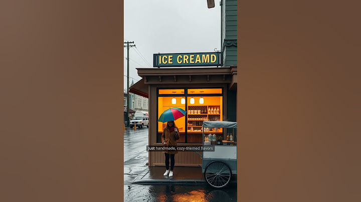 This Ice Cream Shop Only Opens When It Rains  | Brilliant Reverse Thinking  #financialfreedom